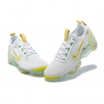 Nike Air VaporMax 2021 FK White Yellow - Image 3