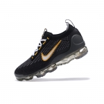 Nike Air VaporMax 2021 FK Black University Gold - Image 2
