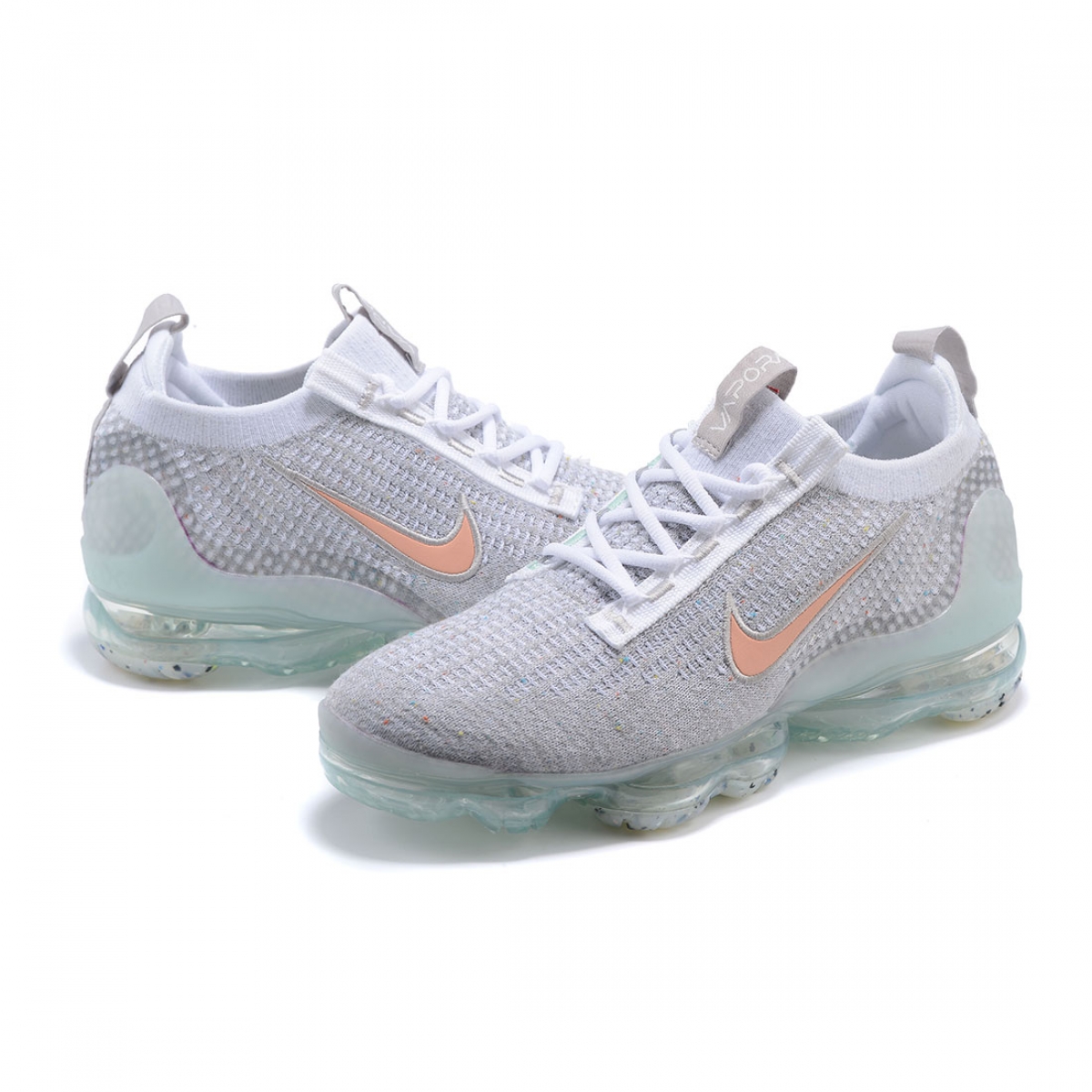 Air VaporMax 2021 Flyknit GS 'Pure Platinum Mint Foam' - Image 5