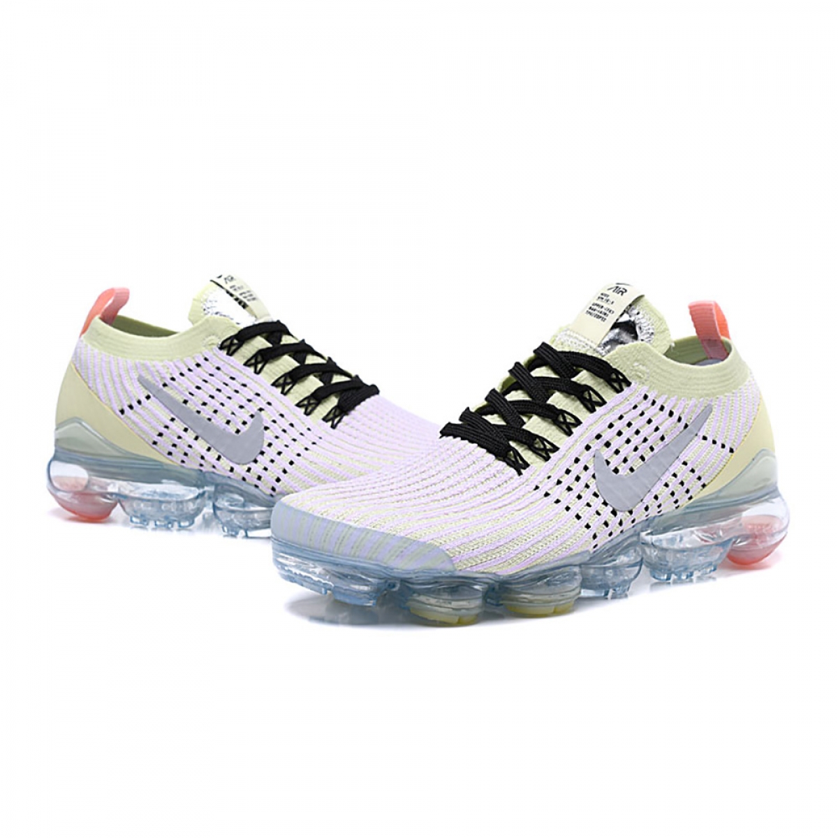 Wmns Air VaporMax Flyknit 3 Barely Volt Purple - Image 3