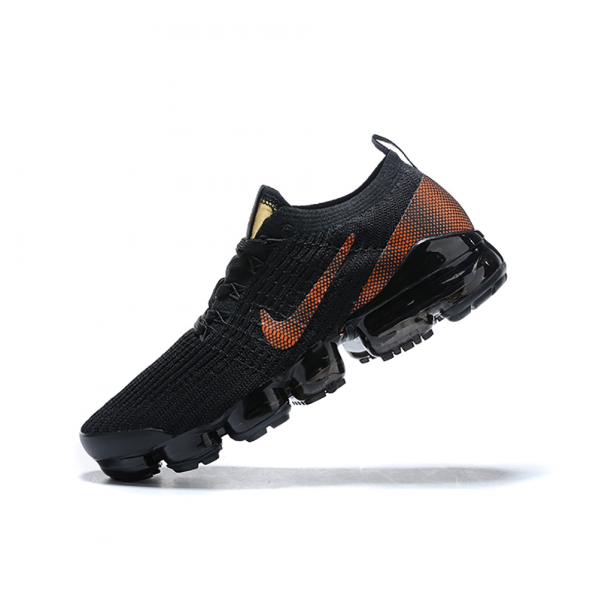 nike vapormax flyknit 3 black orange