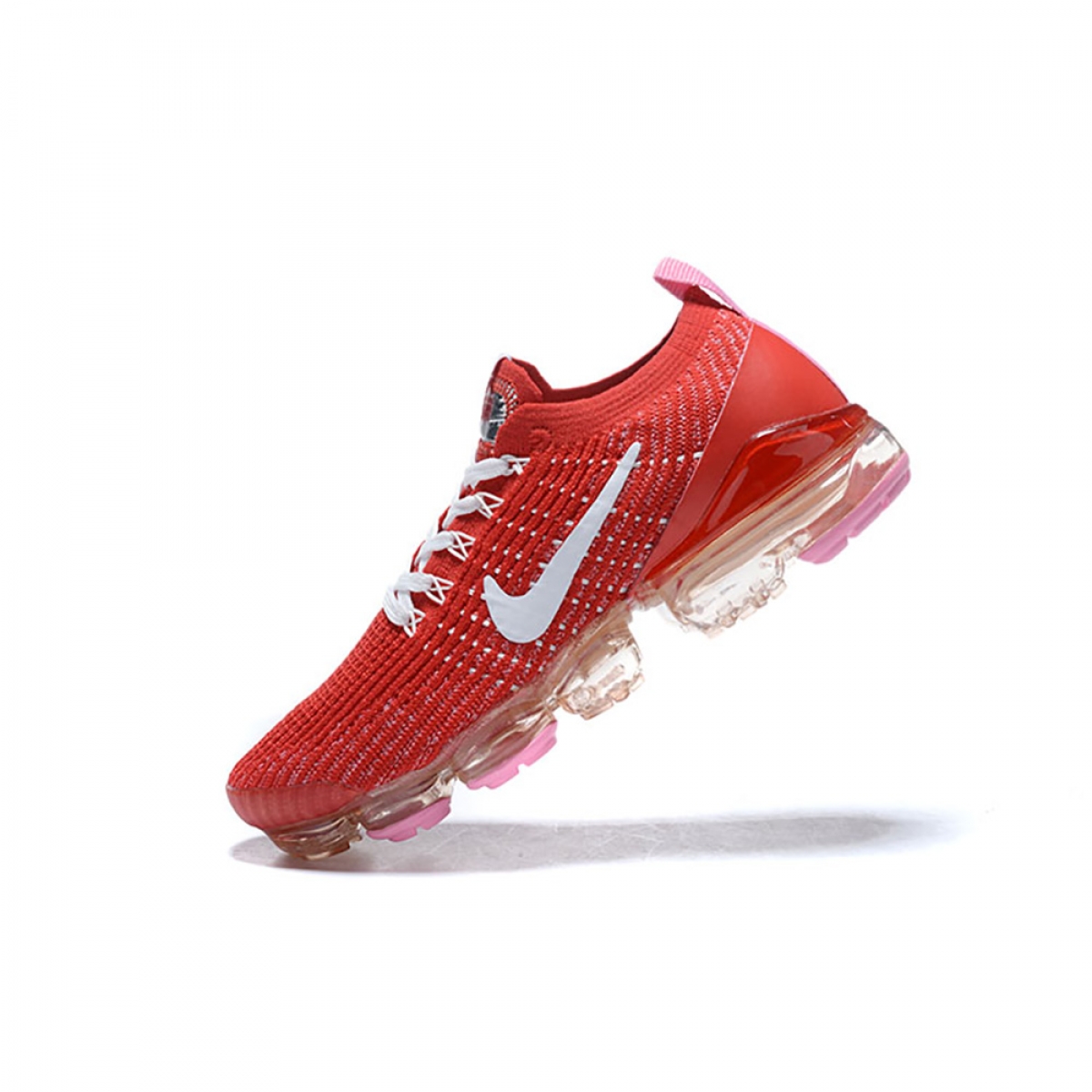 Nike Air VaporMax Flyknit 3 Track Red - Image 2