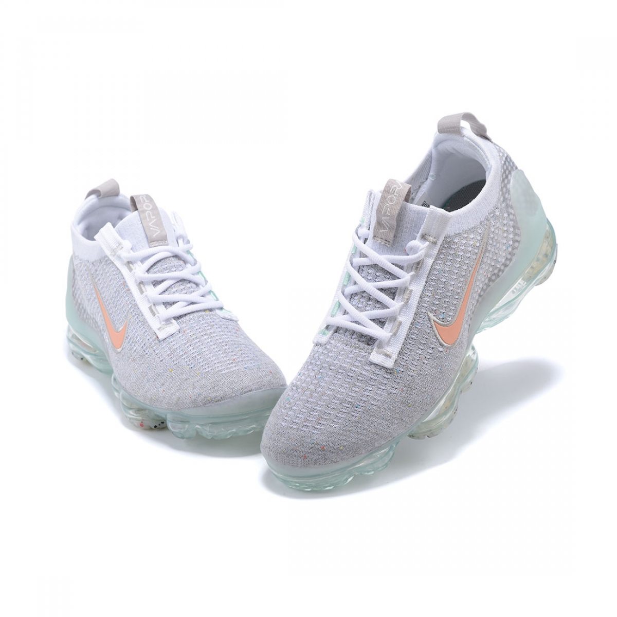 Air VaporMax 2021 Flyknit GS 'Pure Platinum Mint Foam' - Image 6
