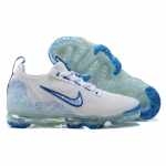 Nike Air VaporMax 2021 FK White Blue - Image 6