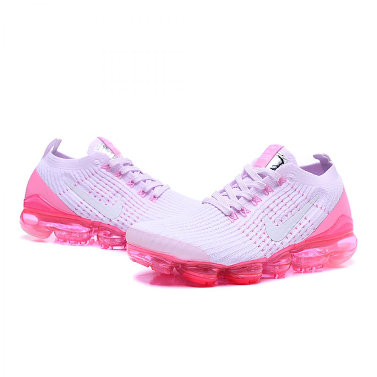 Wmns Air VaporMax Flyknit 3 Pink Rise - Image 4