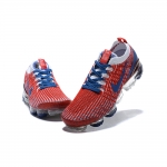 Nike Air VaporMax Flyknit 3 White/Blue/Red - Image 4