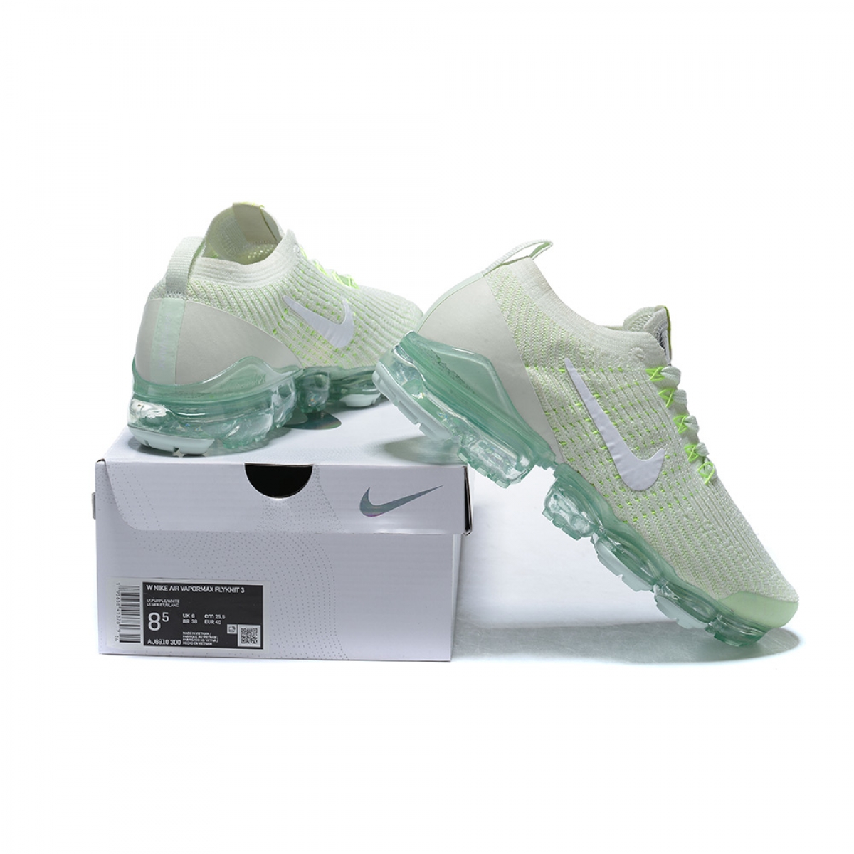Nike Air VaporMax Flyknit 3 Green - Image 6