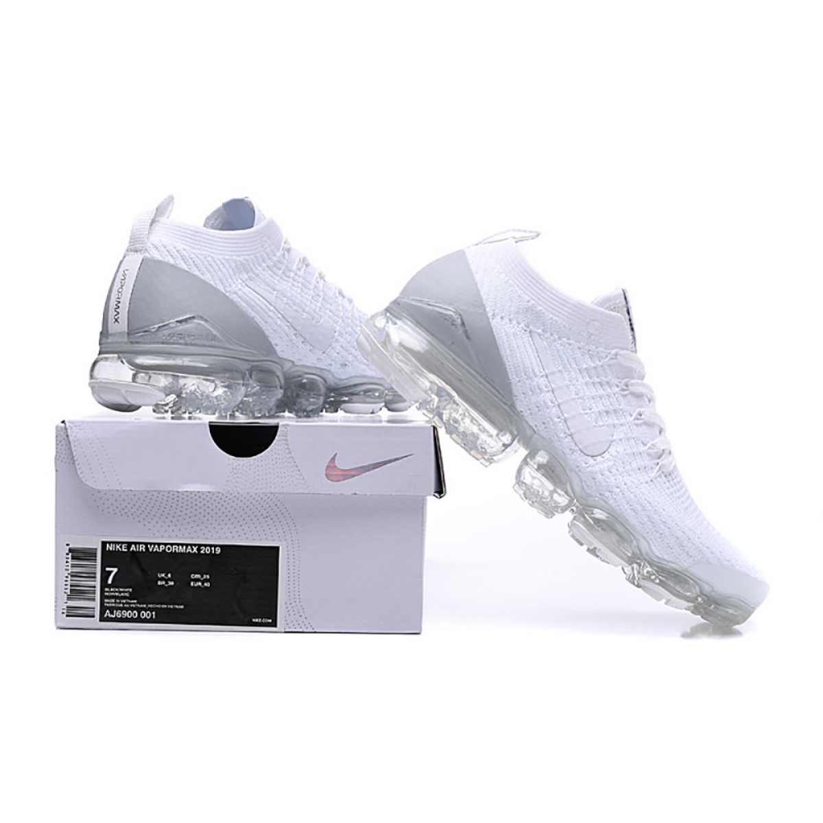 Wmns Air VaporMax Flyknit 3 Pure Platinum - Image 8