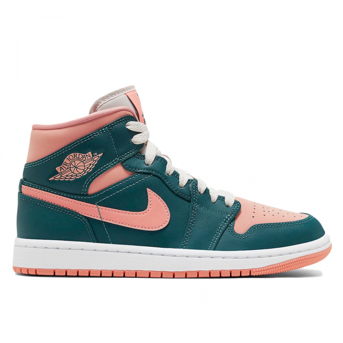 Air Jordan 1 Mid Dark Teal Green - Image 2