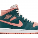 Air Jordan 1 Mid Dark Teal Green - Image 3