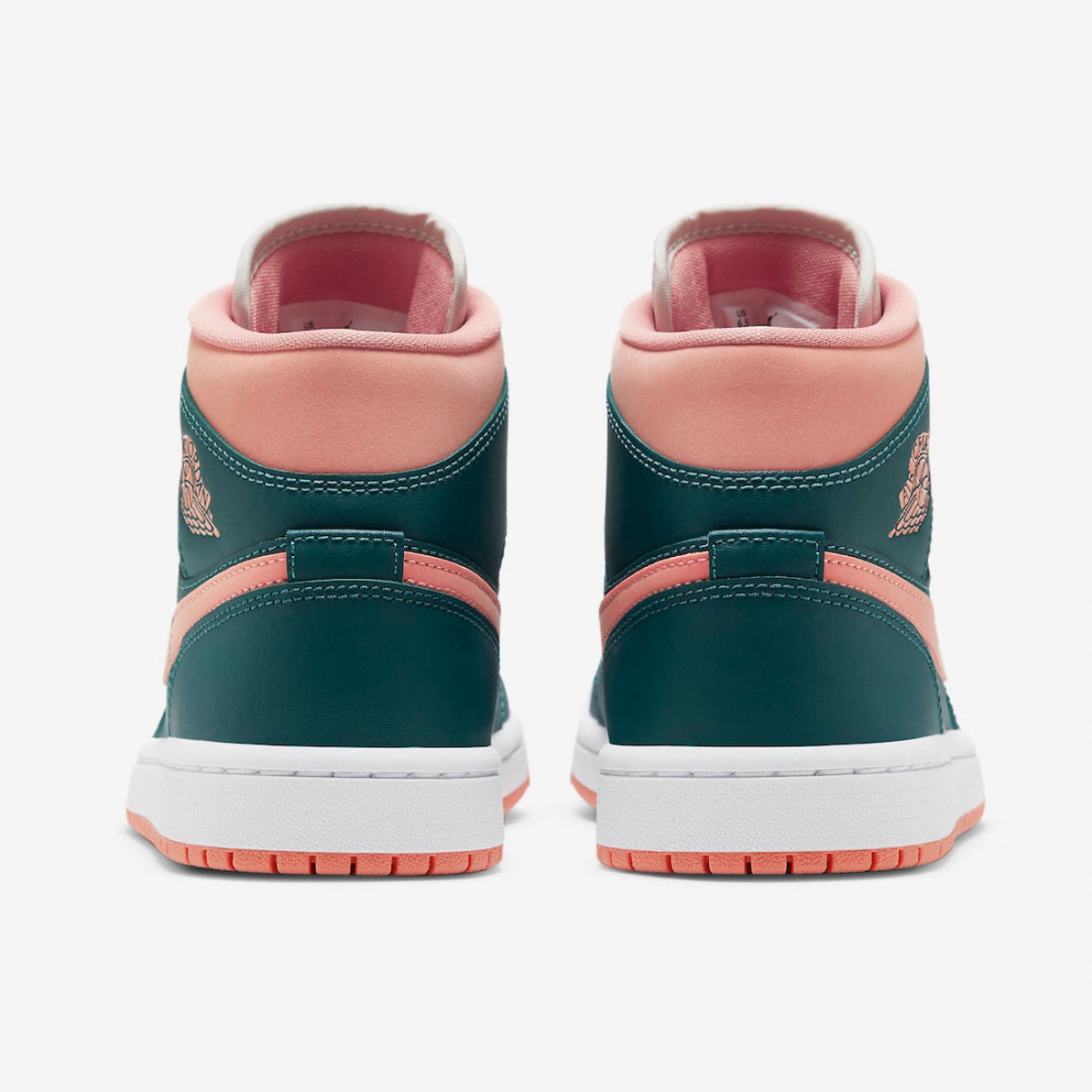 Air Jordan 1 Mid Dark Teal Green - Image 5