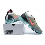 Nike Air VaporMax Flyknit 3 White Hyper Turquoise - Image 4