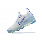 Nike Air VaporMax 2021 FK White Blue - Image 2