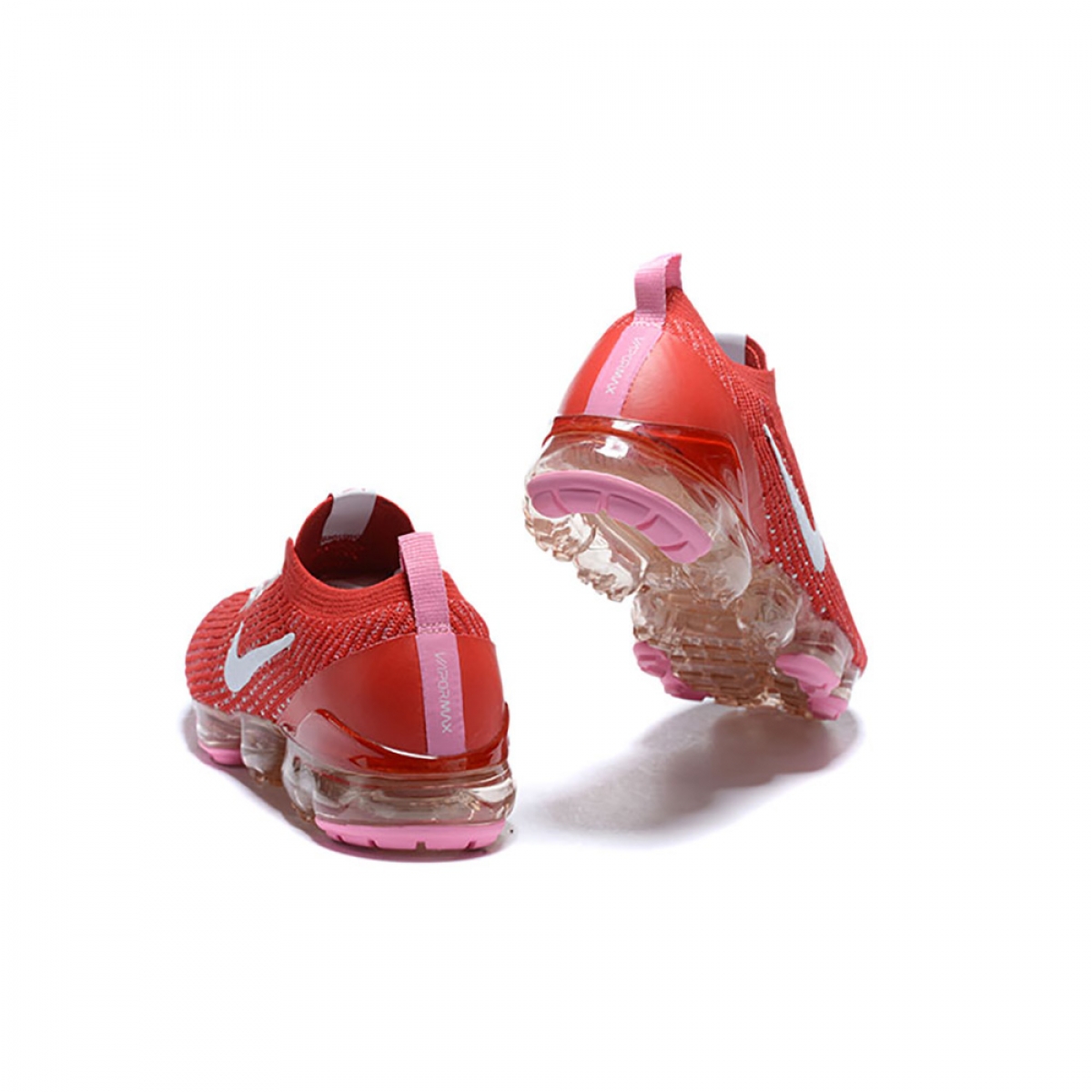 Nike Air VaporMax Flyknit 3 Track Red - Image 6