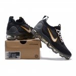 Nike Air VaporMax 2021 FK Black University Gold - Image 8