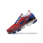 Nike Air VaporMax Flyknit 3 White/Blue/Red - Image 6