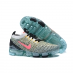 Nike Air VaporMax Flyknit 3 White Hyper Turquoise - Image 3