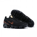 Nike Air VaporMax Flyknit 3 Black Orange - Image 8
