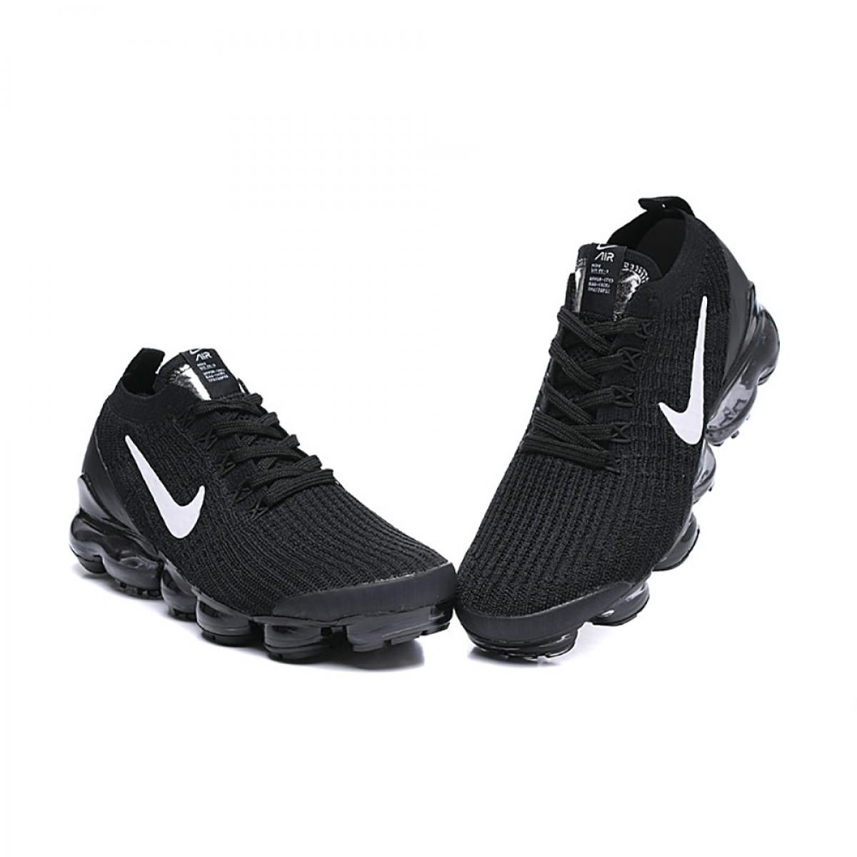 Nike Air VaporMax Flyknit 3 Black & White - Image 6