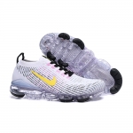 Nike Air VaporMax Flyknit 3 White Dynamic Yellow - Image 6