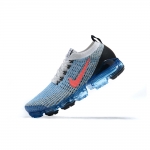 Nike Air VaporMax Flyknit 3 Photo Blue Gold - Image 2