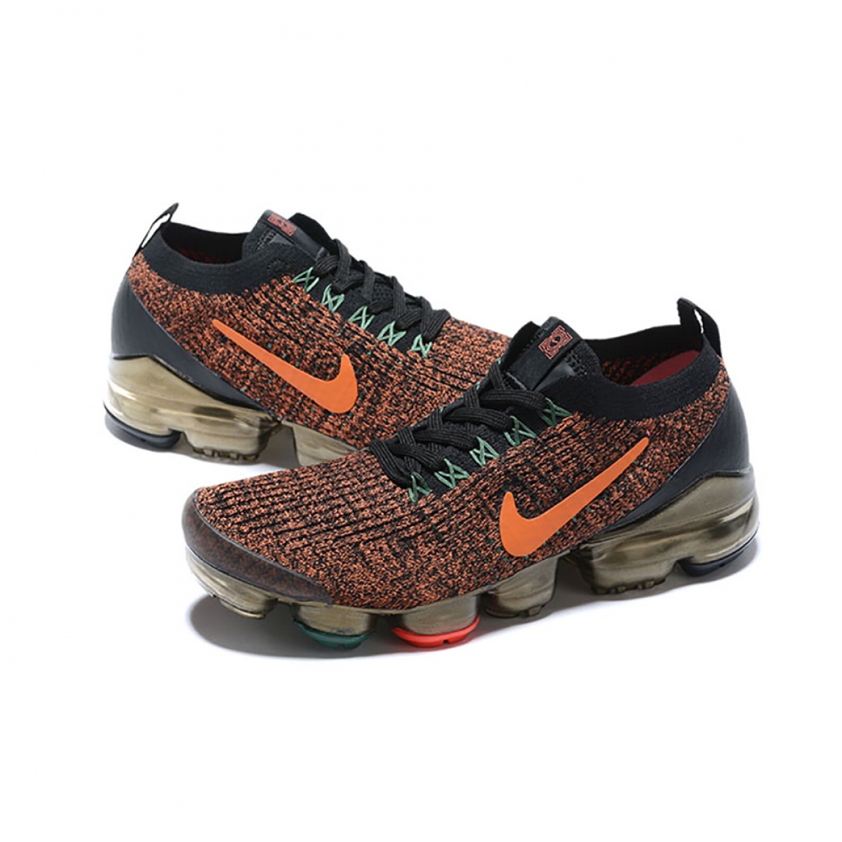 Nike Air VaporMax Flyknit 3 Dark Orange - Image 4