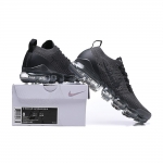 Nike Air VaporMax Flyknit 3 Grey Black - Image 7