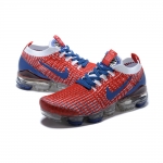 Nike Air VaporMax Flyknit 3 White/Blue/Red - Image 8