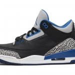 Air Jordan 3 Retro Sport Blue - Image 3