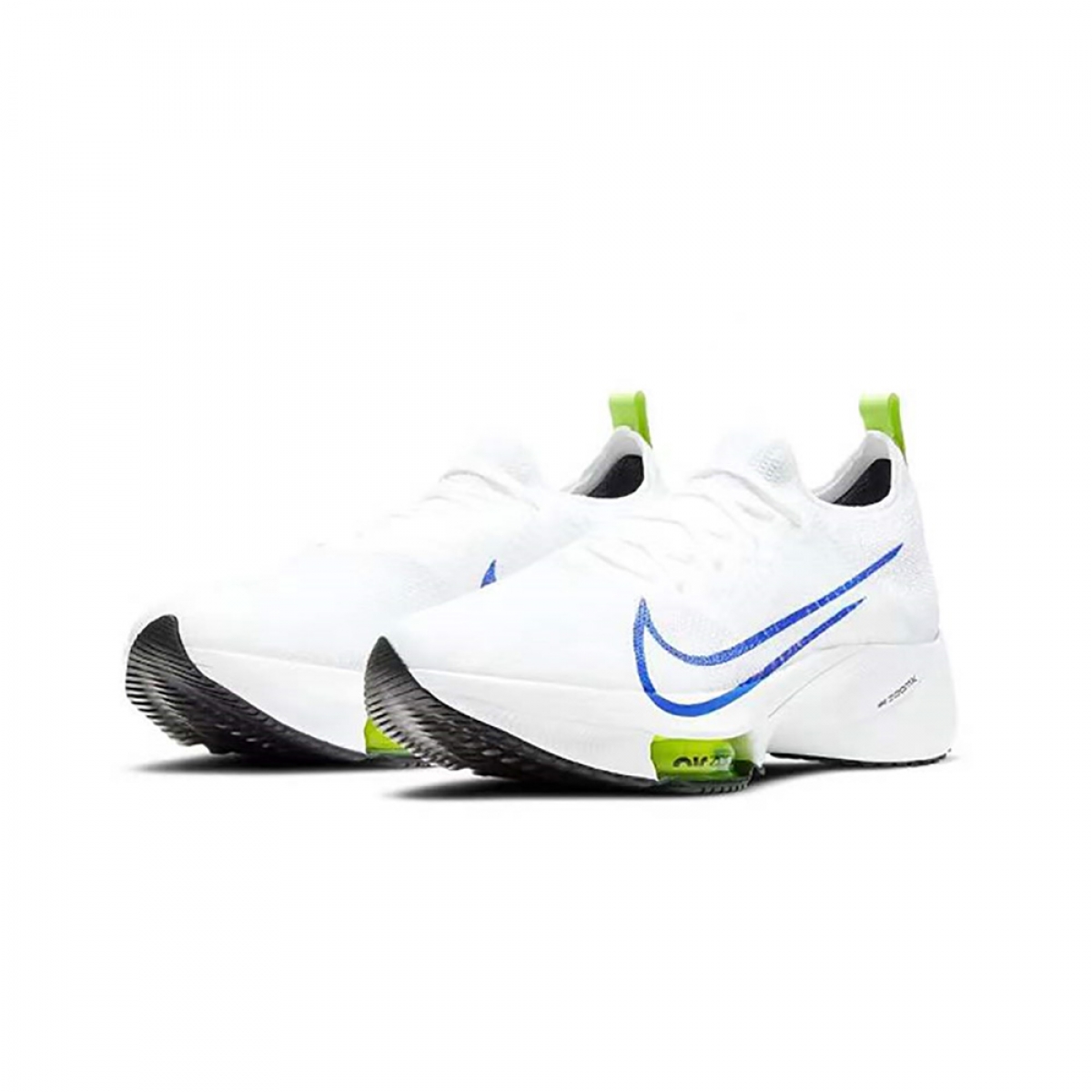 Air Zoom Tempo NEXT% Flyknit 'White Racer Blue' - Image 4