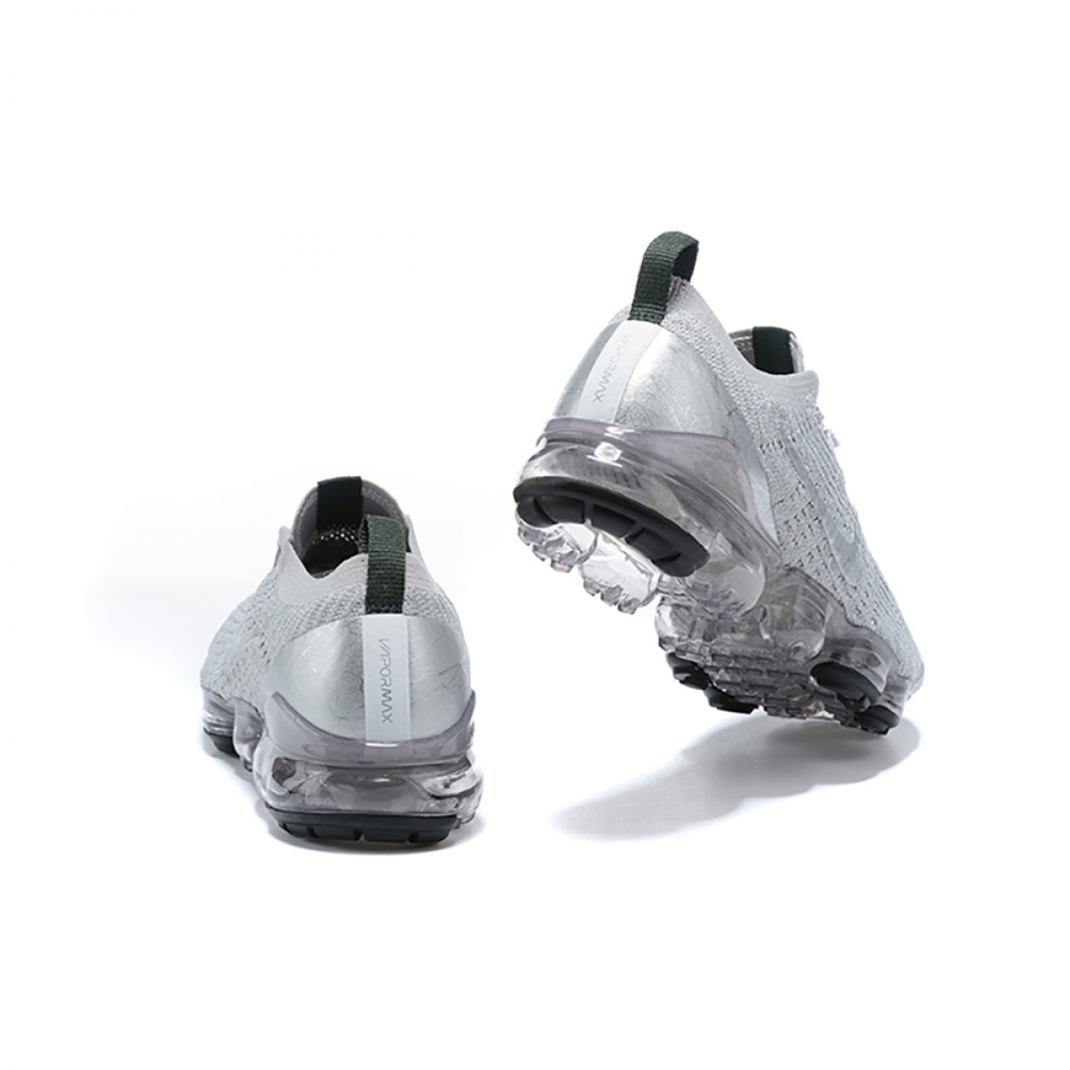 Air VaporMax Flyknit 3 Silver & Grey - Image 7