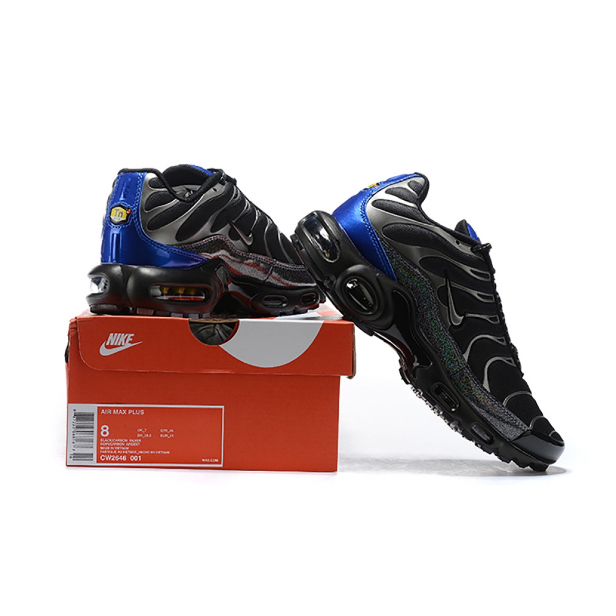 Air Max Plus TN Black & Blue - Image 6