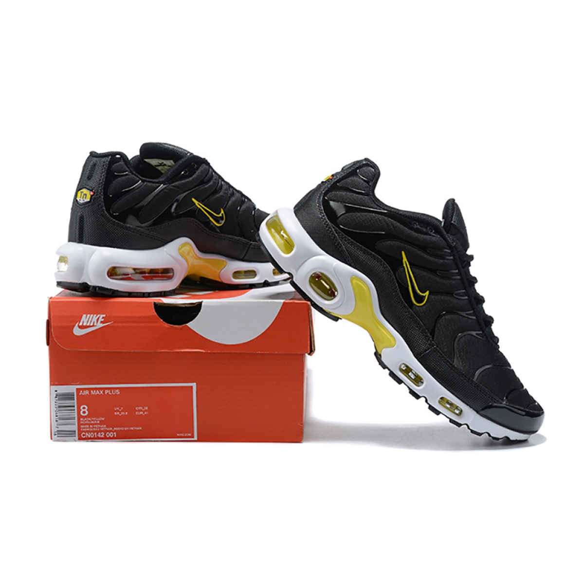 Air Max Plus TN Black & Yellow - Image 6