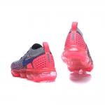 Air VaporMax Flyknit 2 Grey And Pink - Image 4