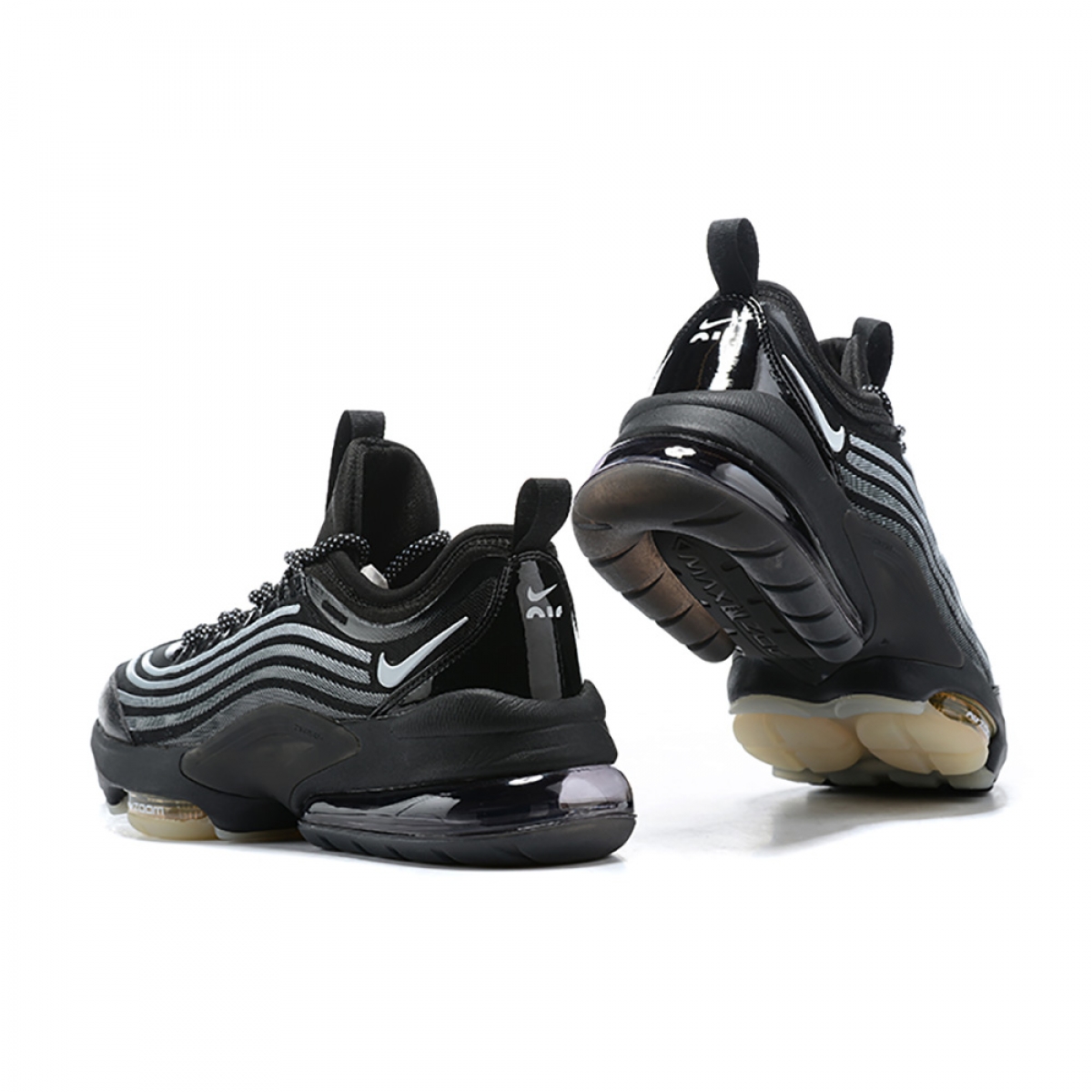Air Max Zoom 950 Black Metallic Silver - Image 5