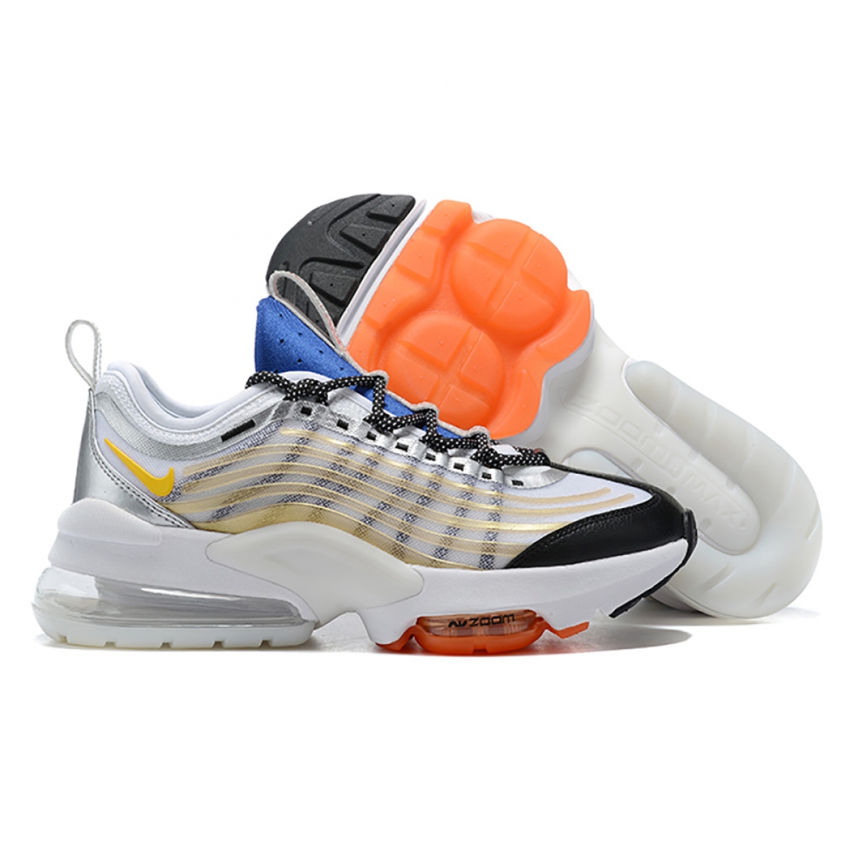 Air Max Zoom 950 Gold  White & Blue - Image 4