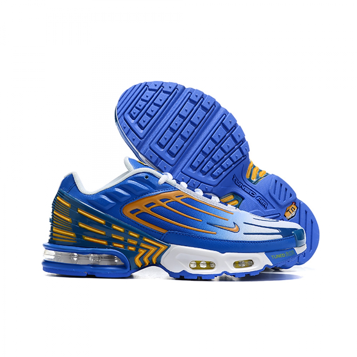 Air Max Plus 3 GS Deep Royal Topaz Gold - Image 3