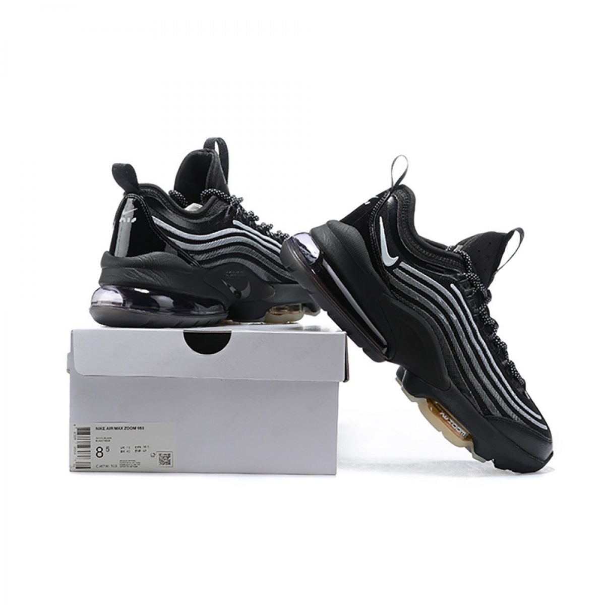 Air Max Zoom 950 Black Metallic Silver - Image 6