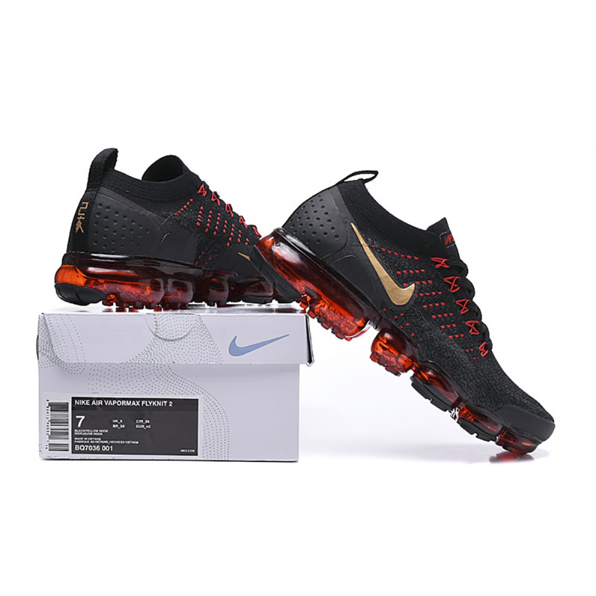 Air VaporMax 2 Flyknit 'Chinese New Year' - Image 8