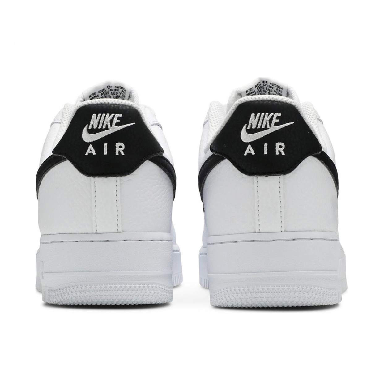 Air Force 1 07 White Black - Image 5