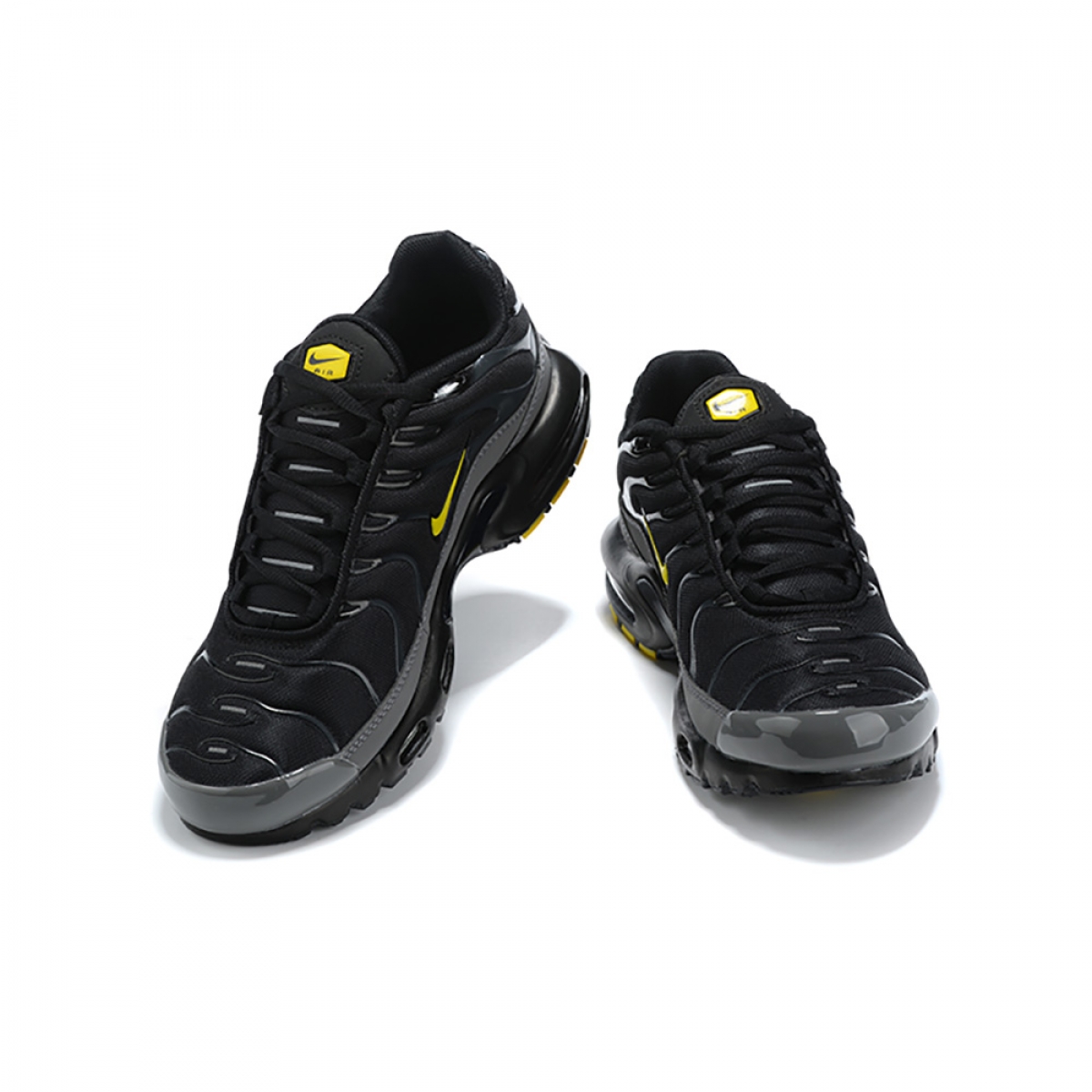 Air Max Plus TN  'Black Gray Yellow' - Image 2