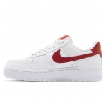 Wmns Air Force 1 Essential Low White Gym Red