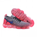 Air VaporMax Flyknit 2 Grey And Pink - Image 6
