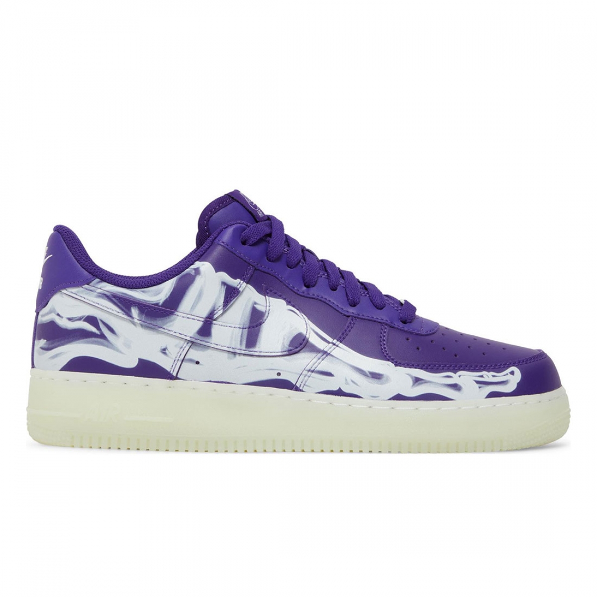 Air Force 1 Low Purple Skeleton - Image 2