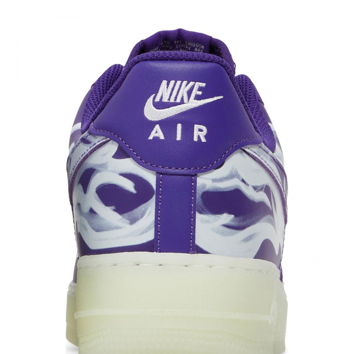 Air Force 1 Low Purple Skeleton - Image 6
