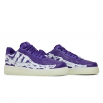 Air Force 1 Low Purple Skeleton - Image 4