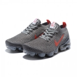 Air VaporMax Flyknit 3 Grey & Orange - Image 2