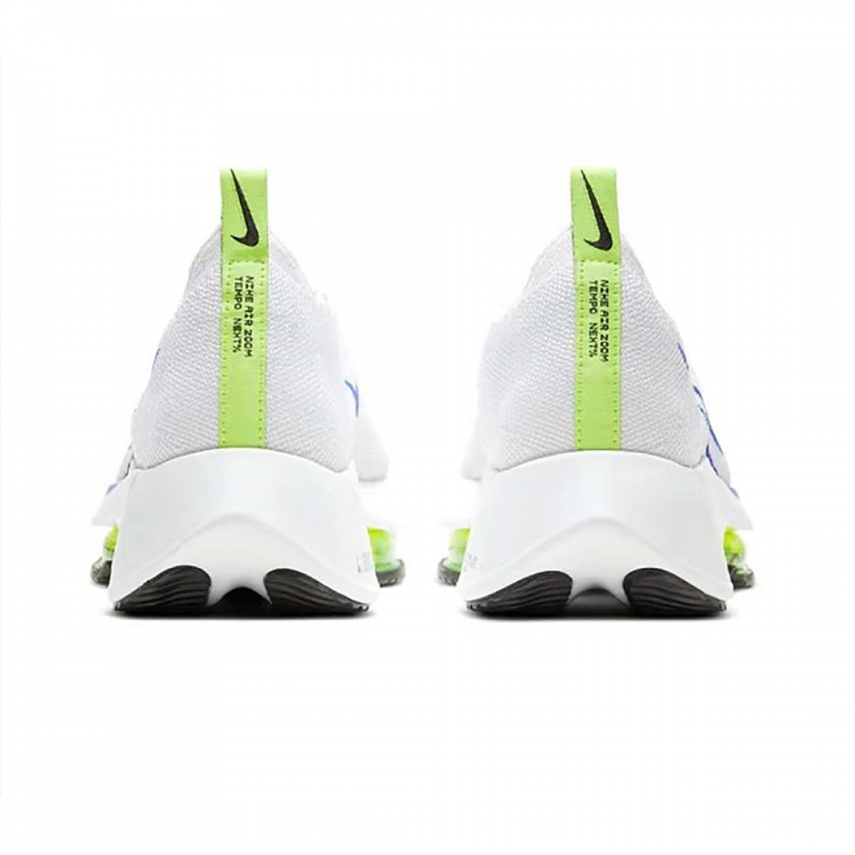 Air Zoom Tempo NEXT% Flyknit 'White Racer Blue' - Image 2