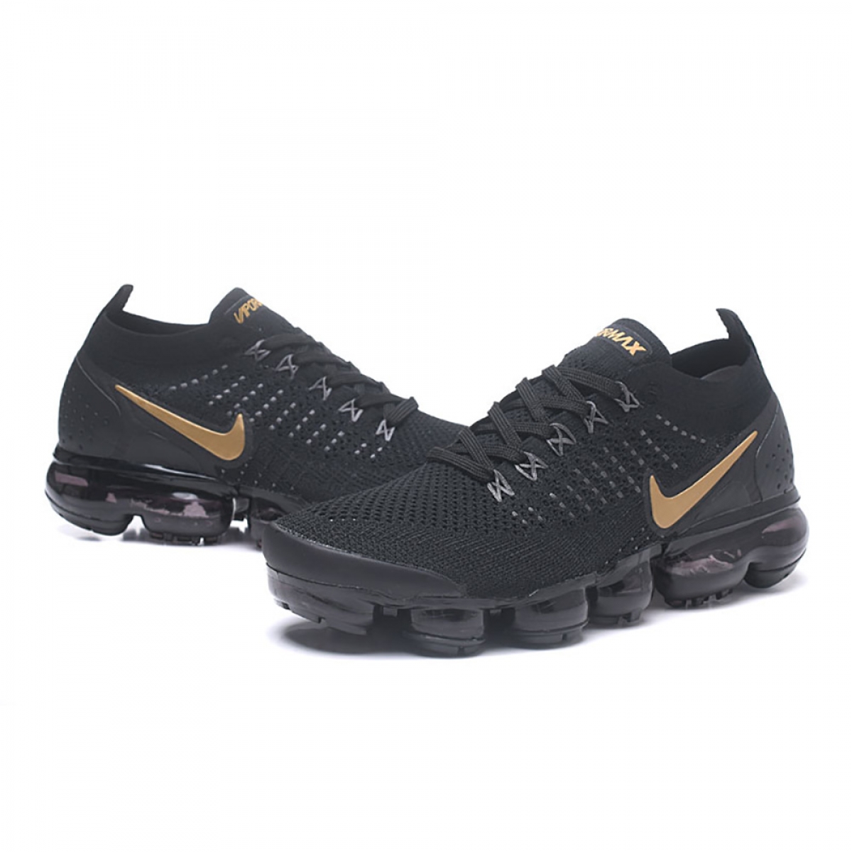 Nike Wmns Air VaporMax Flyknit 2 'Metallic Gold' - Image 4