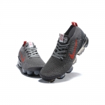 Air VaporMax Flyknit 3 Grey & Orange - Image 3